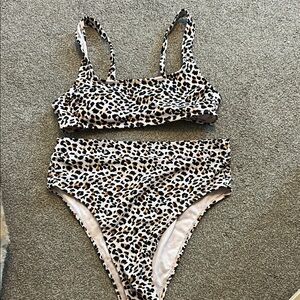 Xhilaration Leopard Print Bikini